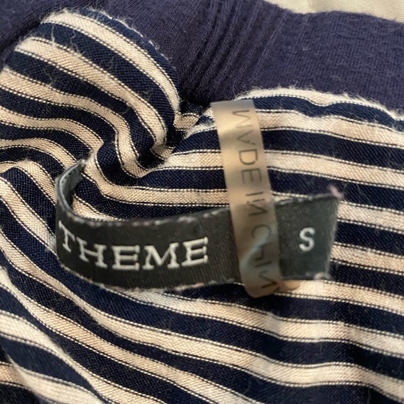 Women’s Theme‎ Navy strapless romper medium - Picture 2 of 4